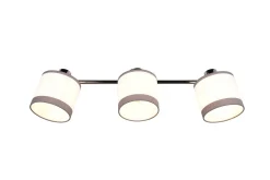 Trio Lighting Spotlights & Downlights-Davos spotlight 3L E14 krom/hvit Hvit,Krom