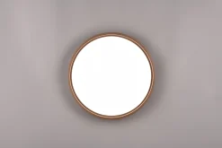 Trio Lighting Barnelampe|Taklampe-Doha LED plafond 45 cm kaffe brun