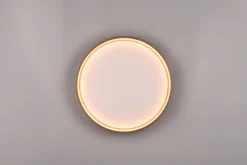 Trio Lighting Barnelampe|Taklampe-Doha LED plafond 45 cm kaffe brun