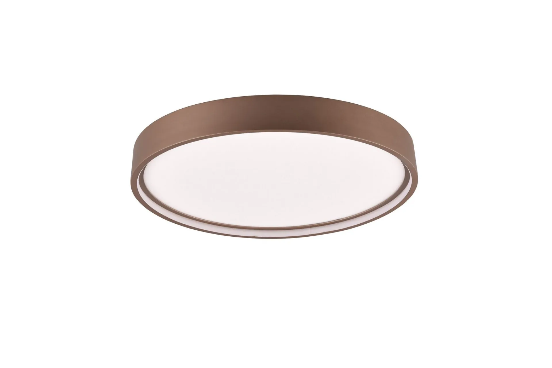 Trio Lighting Barnelampe|Taklampe-Doha LED plafond 45 cm kaffe brun