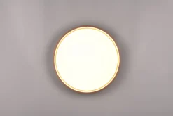 Trio Lighting Barnelampe|Taklampe-Doha LED plafond 45 cm kaffe brun