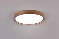 Trio Lighting Barnelampe|Taklampe-Doha LED plafond 45 cm kaffe brun