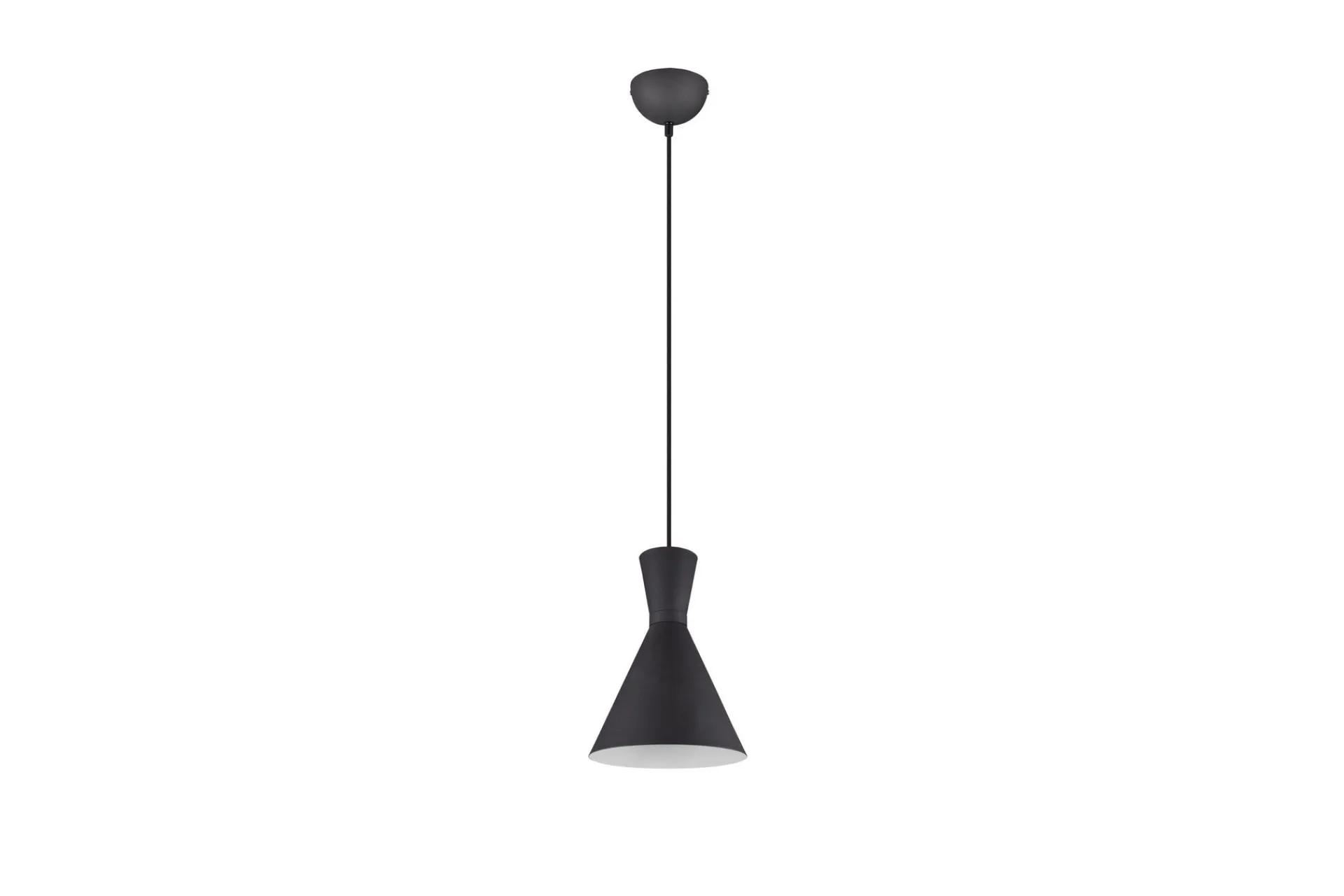 Trio Lighting Enzo taklampe E27 matt sort