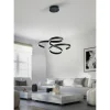 Trio Lighting Francis taklampe antrasitt