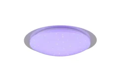 Trio Lighting Taklampe|Barnelampe-Frodeno H2O LED plafond 48 cm transparent RGBW Hvit