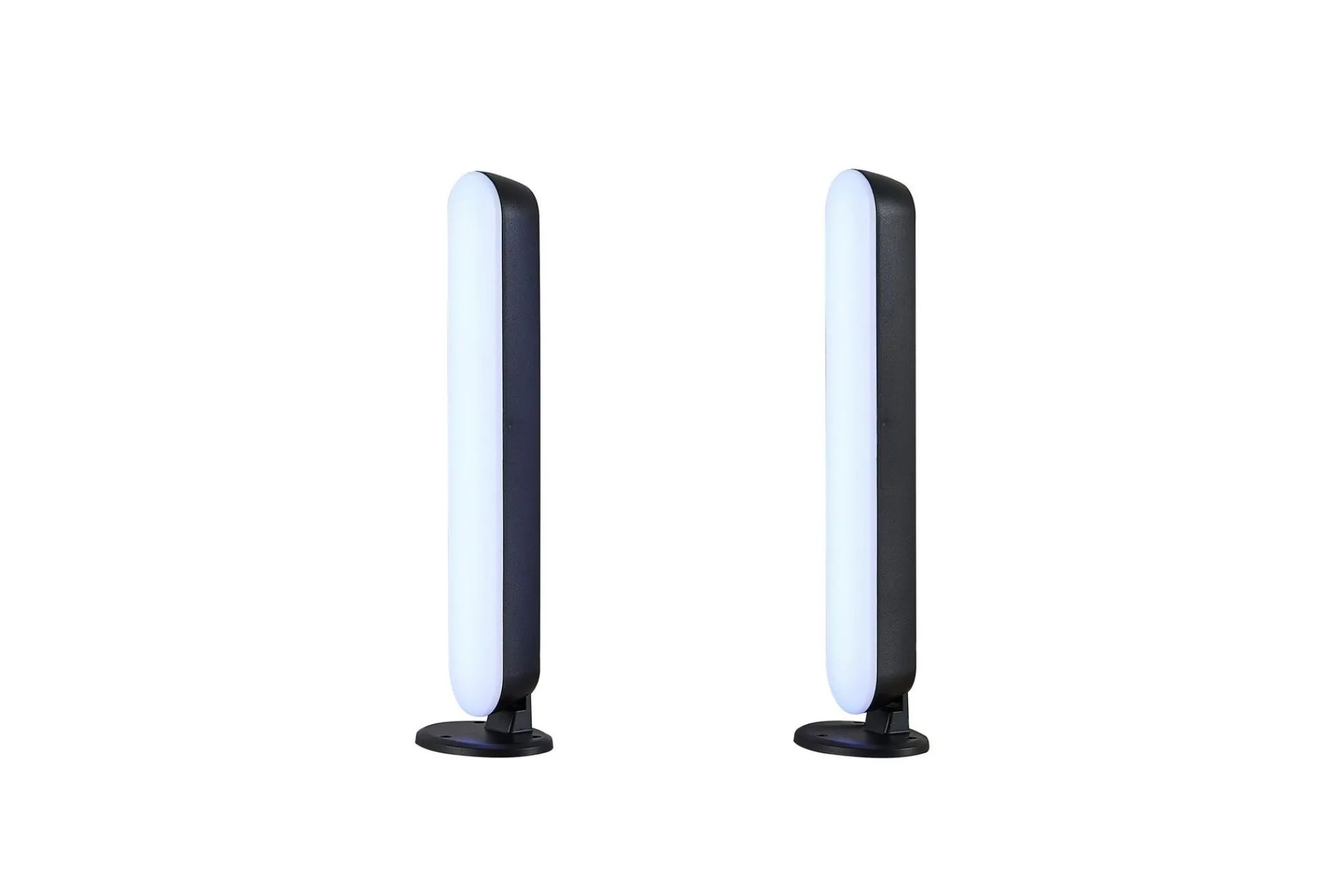 Trio Lighting Nattbordslampe|Bordlampe-Game LED Bordlampe 2-pack RGB Svart