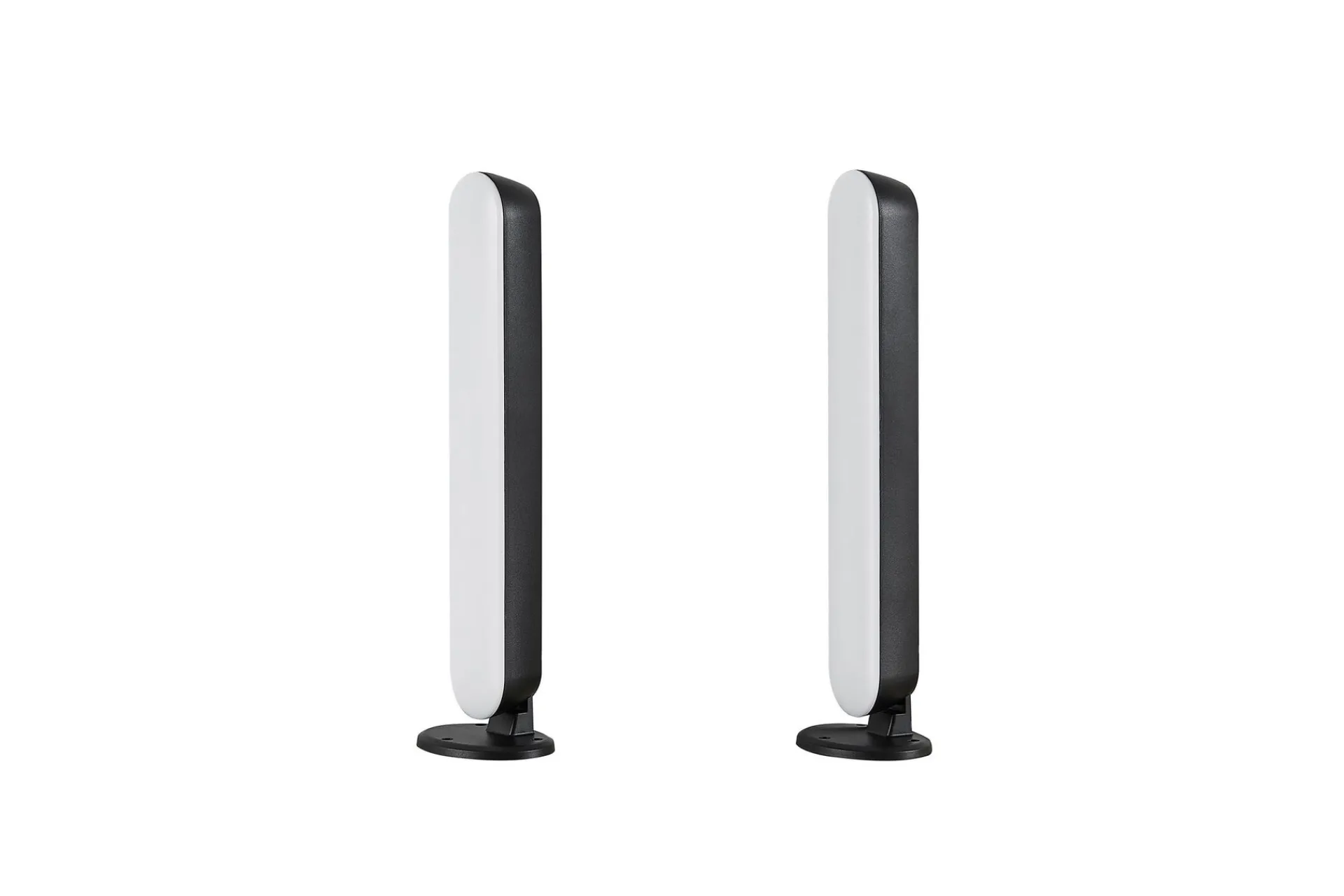Trio Lighting Nattbordslampe|Bordlampe-Game LED Bordlampe 2-pack RGB Svart