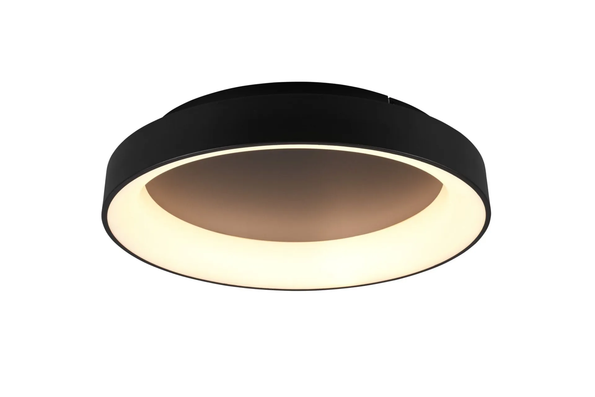 Trio Lighting Taklampe|Kjøkkenlampe-Girona LED plafond 60cm Matt svart