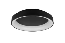 Trio Lighting Taklampe|Kjøkkenlampe-Girona LED plafond 60cm Matt svart