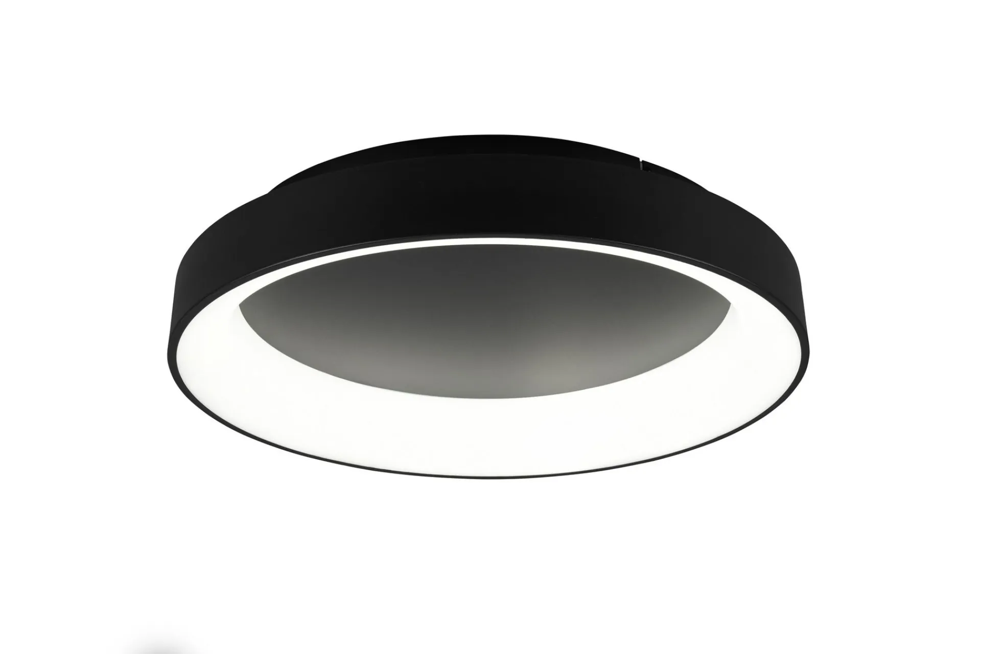 Trio Lighting Taklampe|Kjøkkenlampe-Girona LED plafond 60cm Matt svart