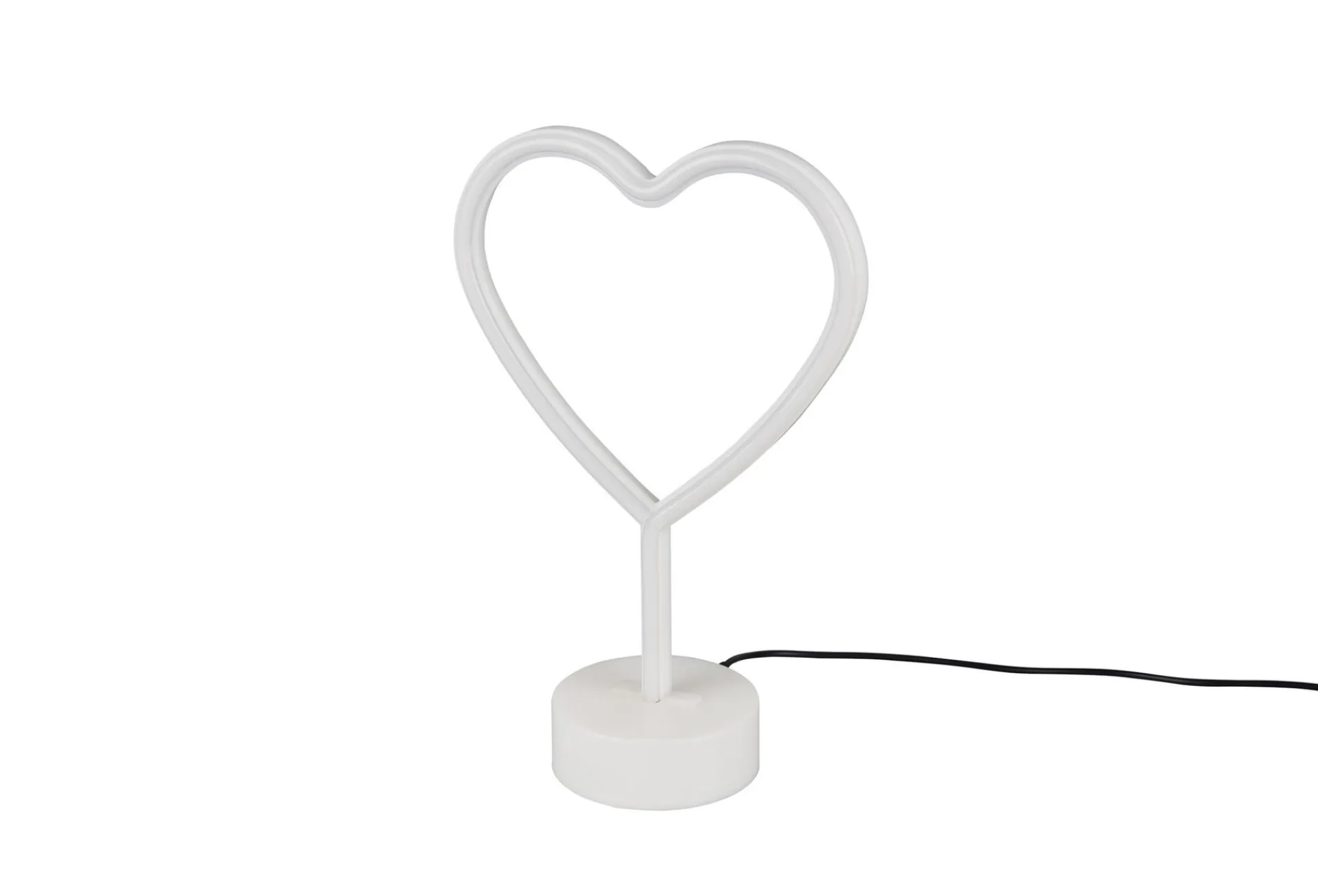 Trio Lighting Heart LED bordlampe hvit