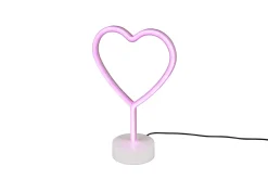 Trio Lighting Heart LED bordlampe hvit