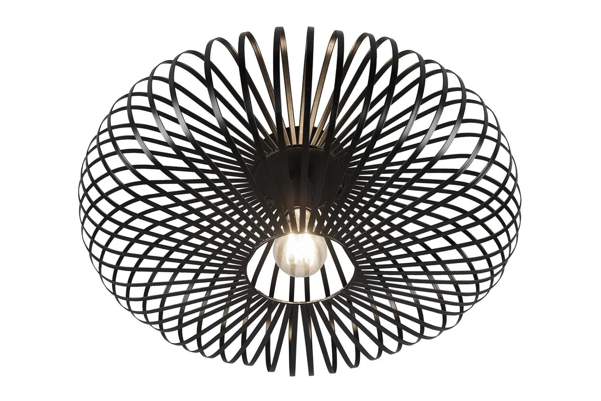 Trio Lighting Taklampe-Johann plafond E27 50 cm Matt svart