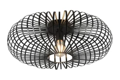 Trio Lighting Taklampe-Johann plafond E27 50 cm Matt svart