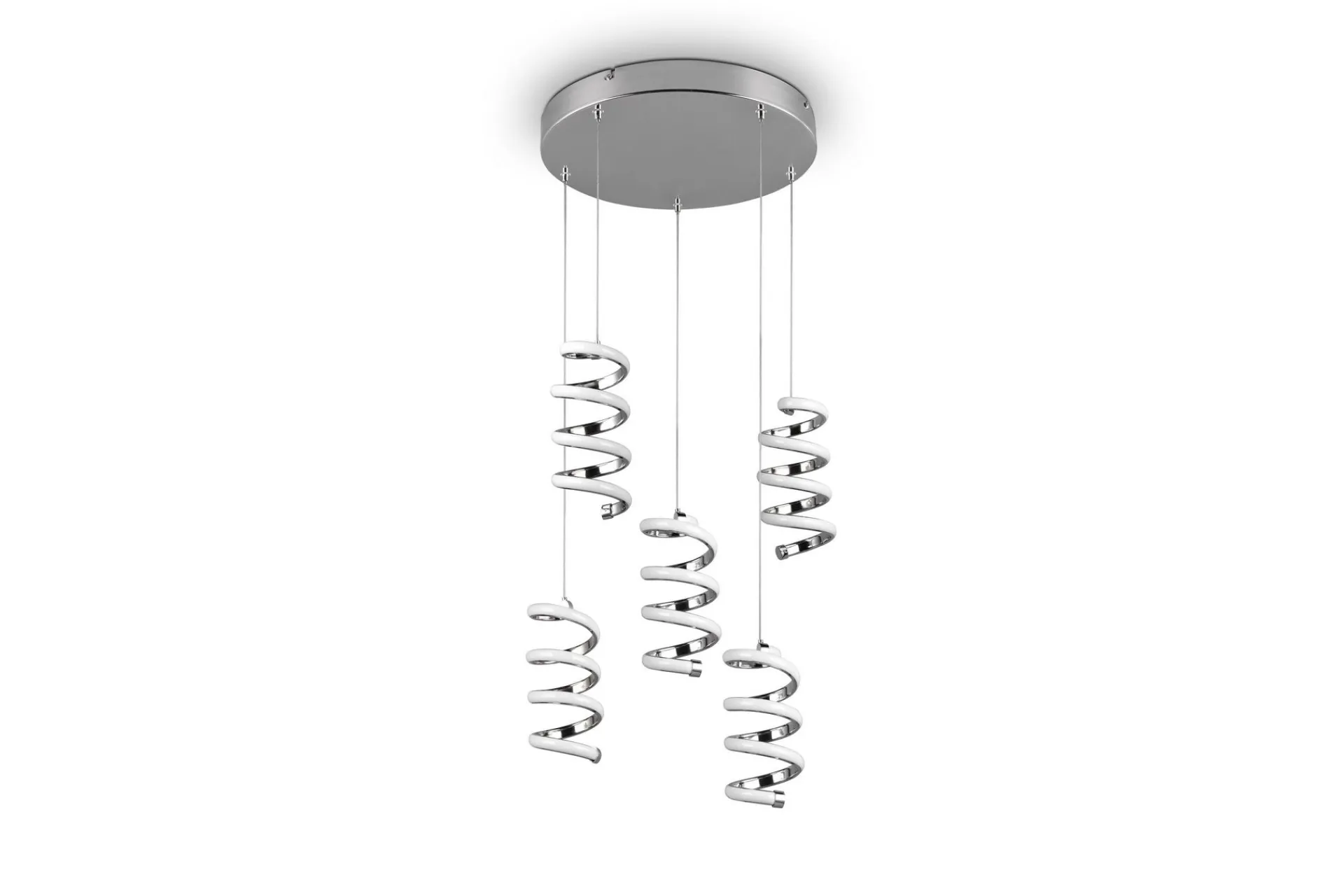 Trio Lighting Kjøkkenlampe-Laola LED Taklampe 5L 4000K Krom