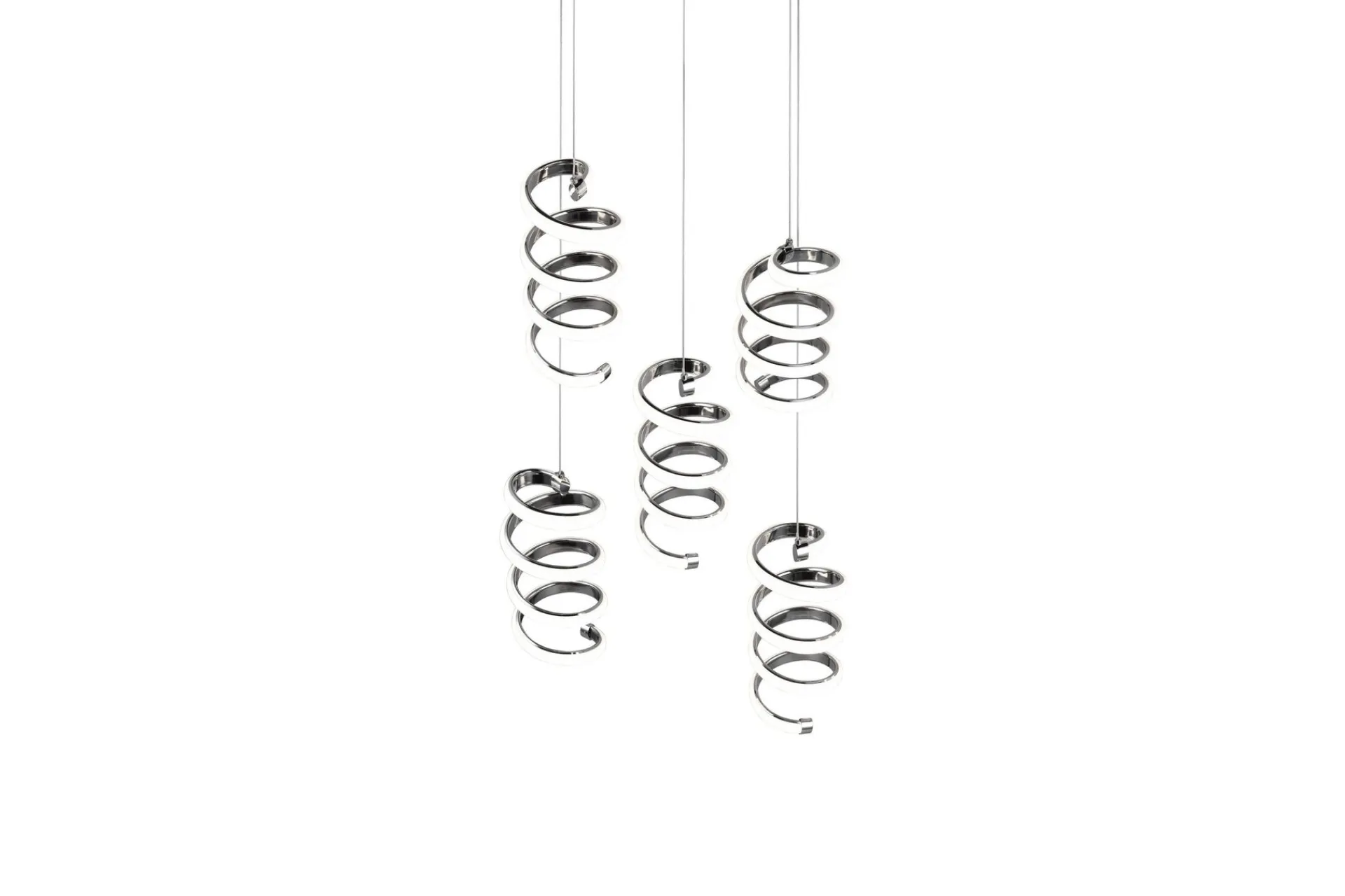 Trio Lighting Kjøkkenlampe-Laola LED Taklampe 5L 4000K Krom