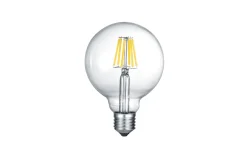 Trio Lighting Led-Belysning|Lyspærer-LK LED E27 filament globe 6W 810lm 2700K 3-trinn Lys