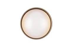 Trio Lighting Barnelampe|Taklampe-Locarno LED plafond 28 cm greige Gråbrun