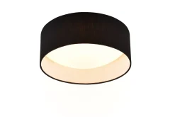 Trio Lighting Taklampe|Stuelampe-Locarno LED plafond 28 cm Svart