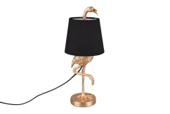 Trio Lighting Bordlampe|Soveromslampe-Lola bordlampe E14 sort/gull
