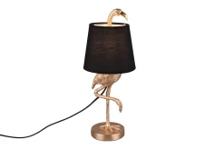 Trio Lighting Bordlampe|Soveromslampe-Lola bordlampe E14 sort/gull