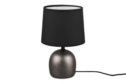 Trio Lighting Bordlampe|Vinduslampe-Malu bordlampe E14 svart Svart,Krom