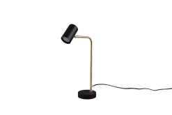 Trio Lighting Marley bordlampe GU10 matt messing/matt svart