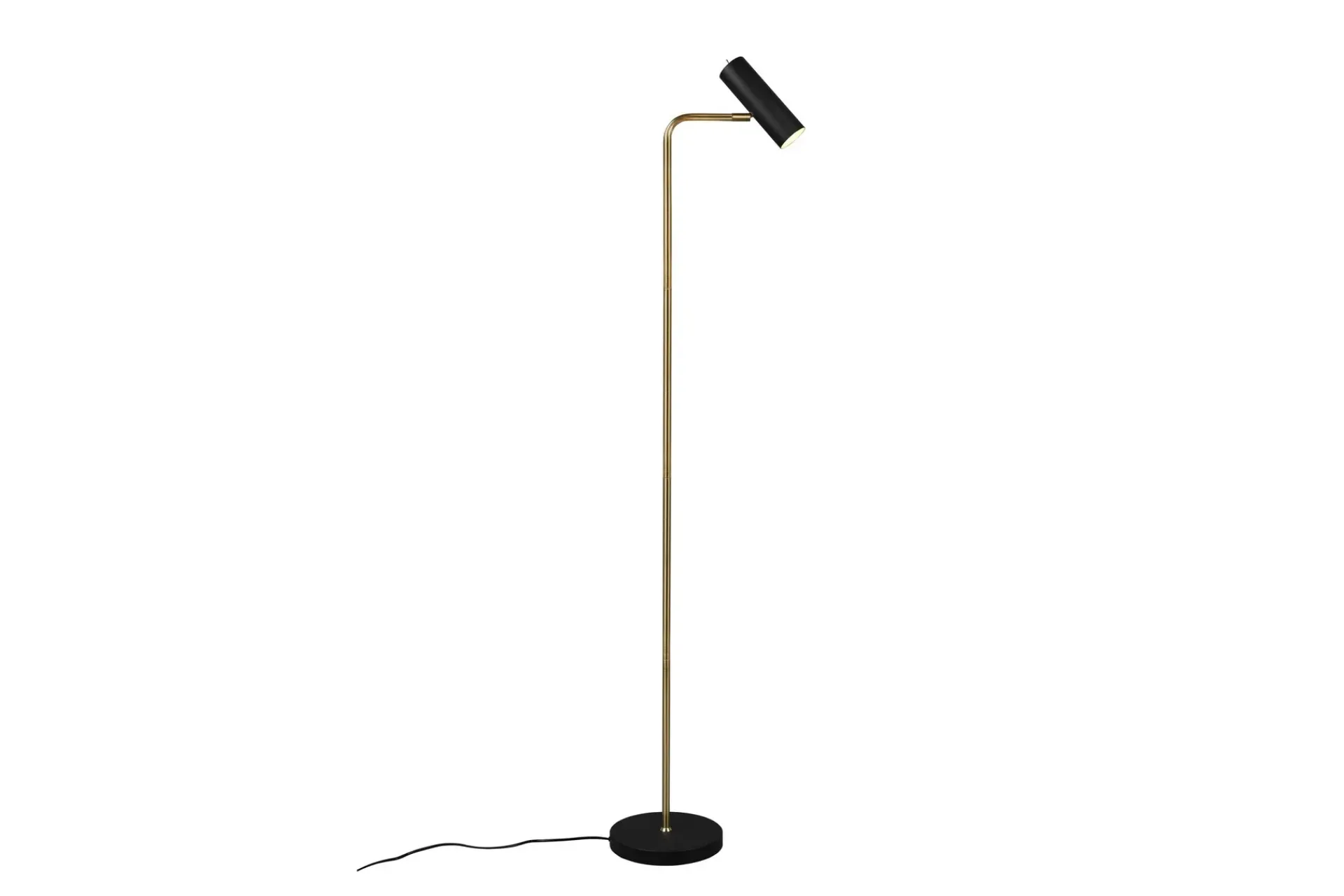 Trio Lighting Stuelampe-Marley gulvlampe GU10 matt messing/matt svart Matt svart,Messing
