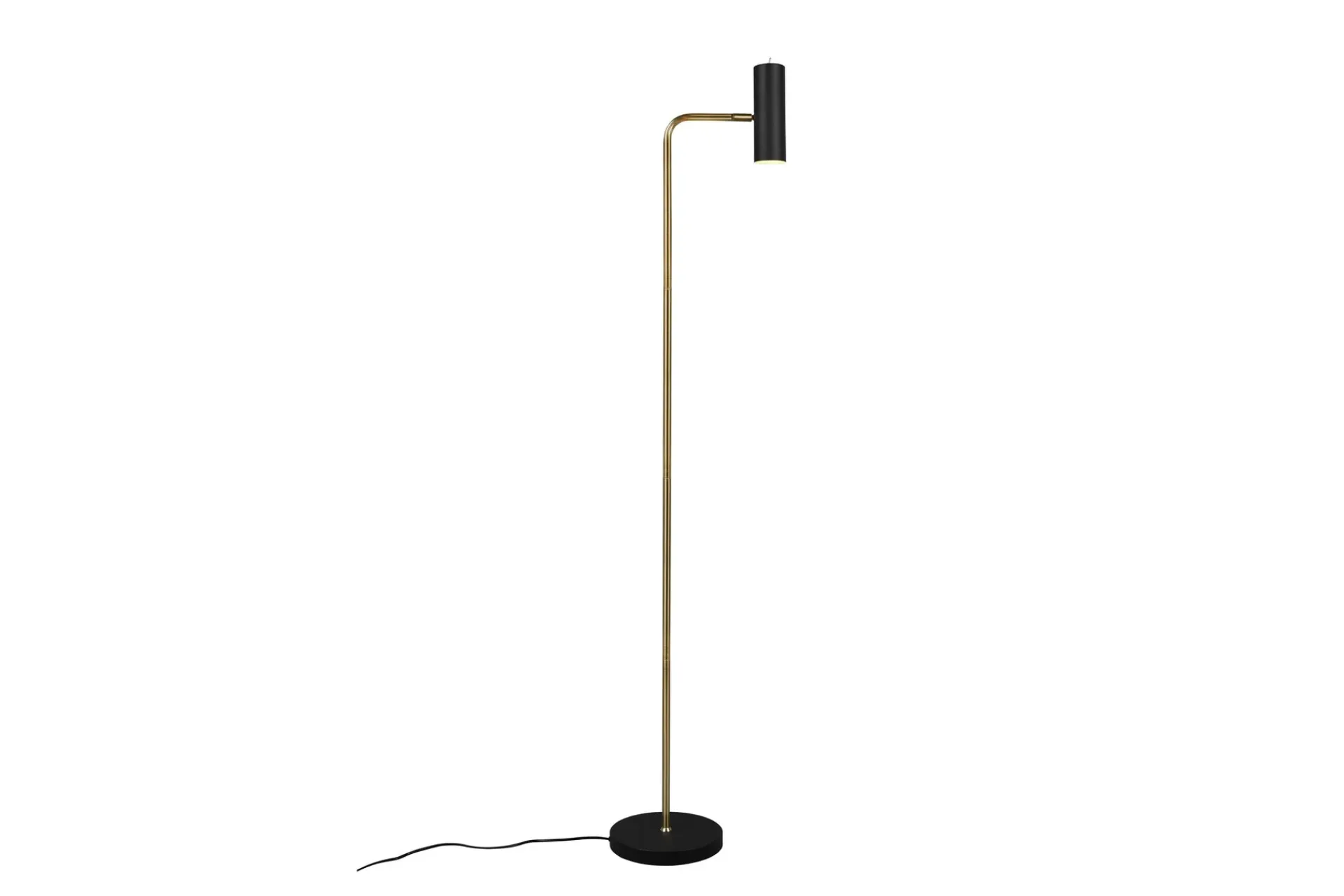 Trio Lighting Stuelampe-Marley gulvlampe GU10 matt messing/matt svart Matt svart,Messing