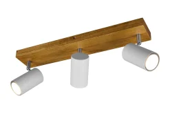 Trio Lighting Marley spot 3L GU10 matt hvit/tre