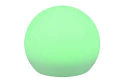 Trio Lighting Solcelle Utelys & Solcellelamper-Melo solkule + spyd 20cm RGBW Hvit