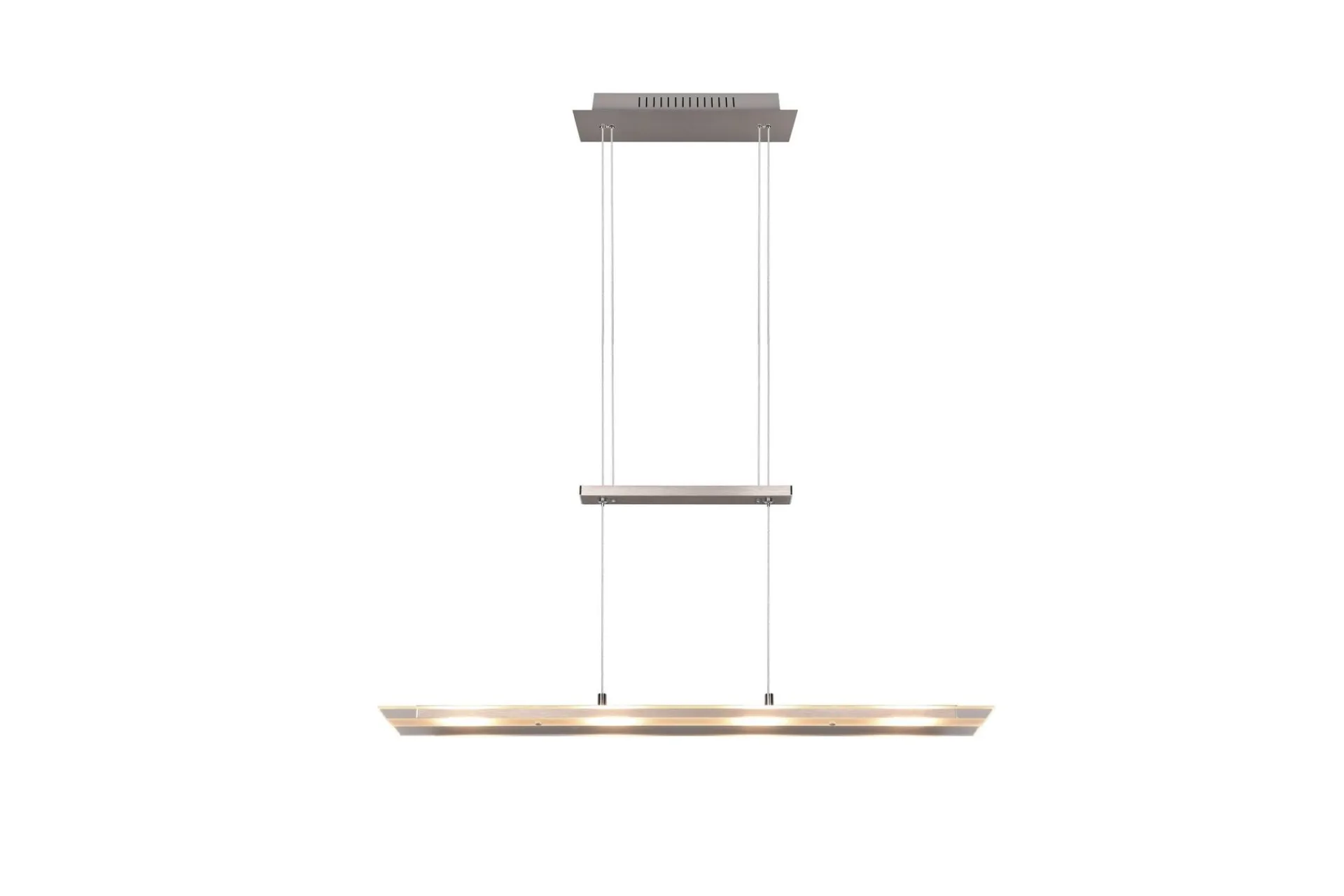 Trio Lighting Kjøkkenlampe-Milos LED Taklampe Børstet stål