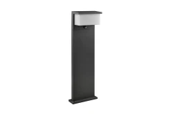 Trio Lighting Nestos LED Pullert 80 cm antrasitt bevegelsessensor