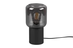 Trio Lighting Nico bordlampe E27 matt sort