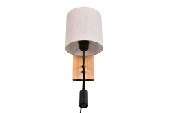 Trio Lighting Nattbordslampe|Soveromslampe-Nilam Vegglampe m. Leselampe 18 cm LED + E27 tre Hvit,tre
