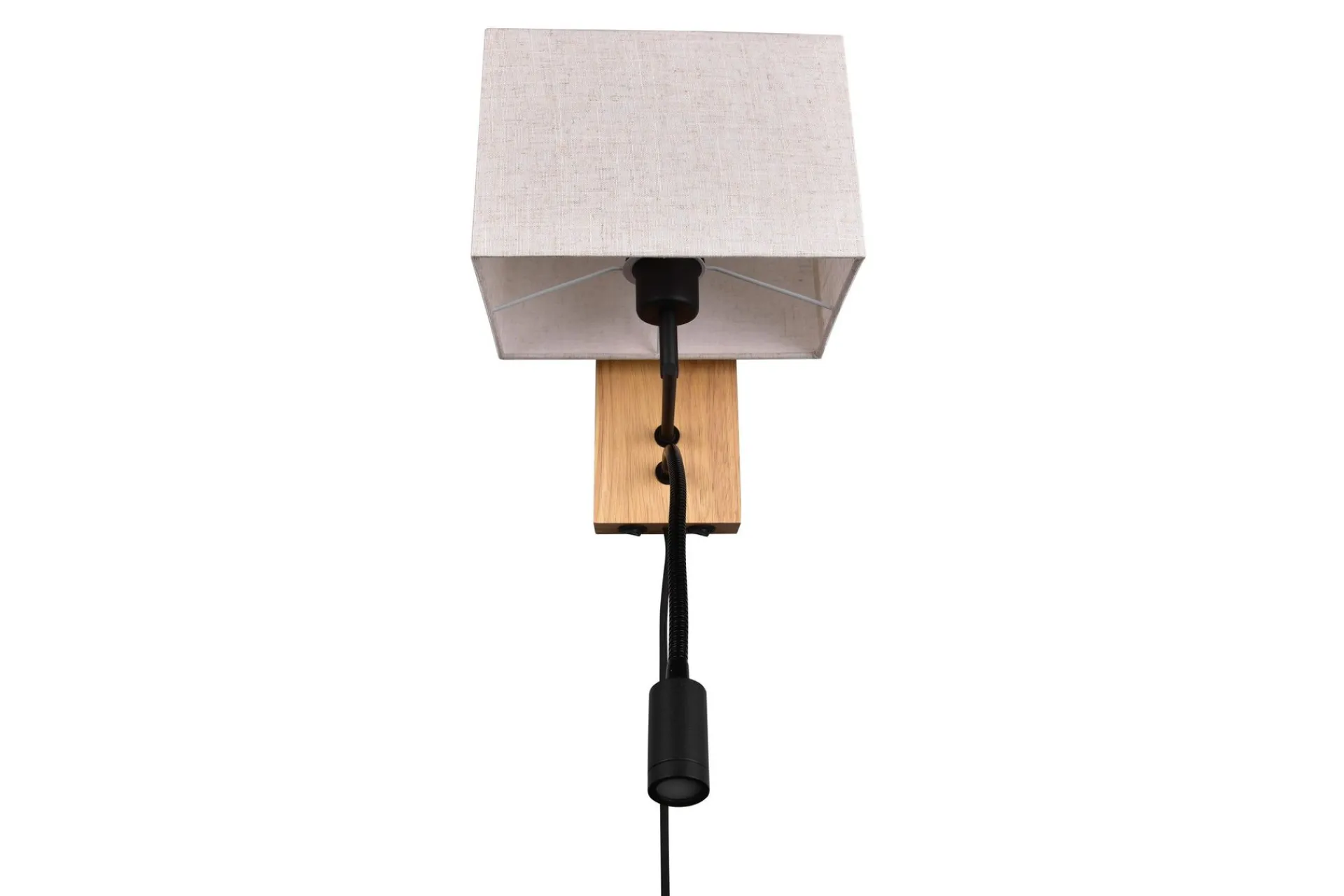 Trio Lighting Nilam Vegglampe med leselampe 25 cm LED + E27 tre
