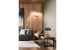 Trio Lighting Vinduslampe|Bordlampe-Nola Bordlampe 45 cm E27 matt svart Mattsvart