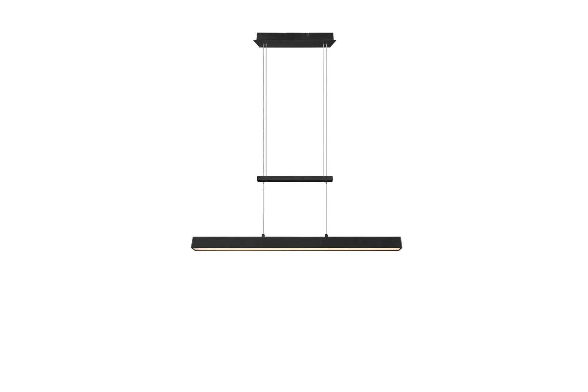 Trio Lighting Taklampe|Kjøkkenlampe-Paros LED taklampe Matt svart