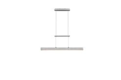 Trio Lighting Paros LED taklampe børstet aluminium