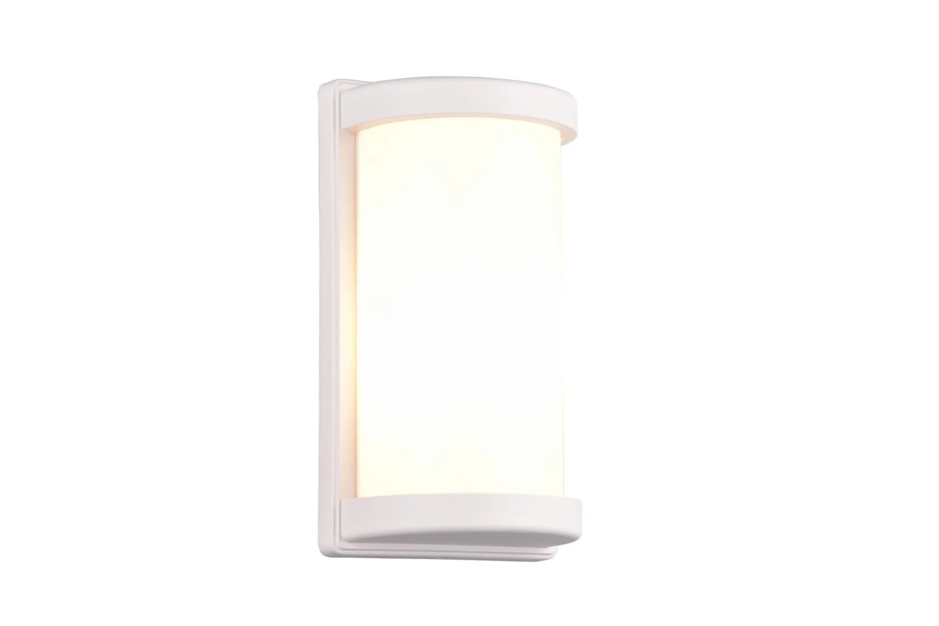 Trio Lighting Entré|Fasadebelysning-Puelo vegglampe E27 Matt hvit