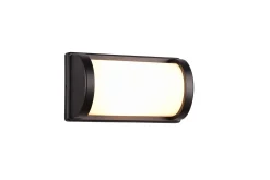 Trio Lighting Puelo Vegglampe E27 Matt Svart