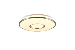 Trio Lighting Barnelampe-Realta LED Taklampe 39 cm RGBW Børstet Aluminium
