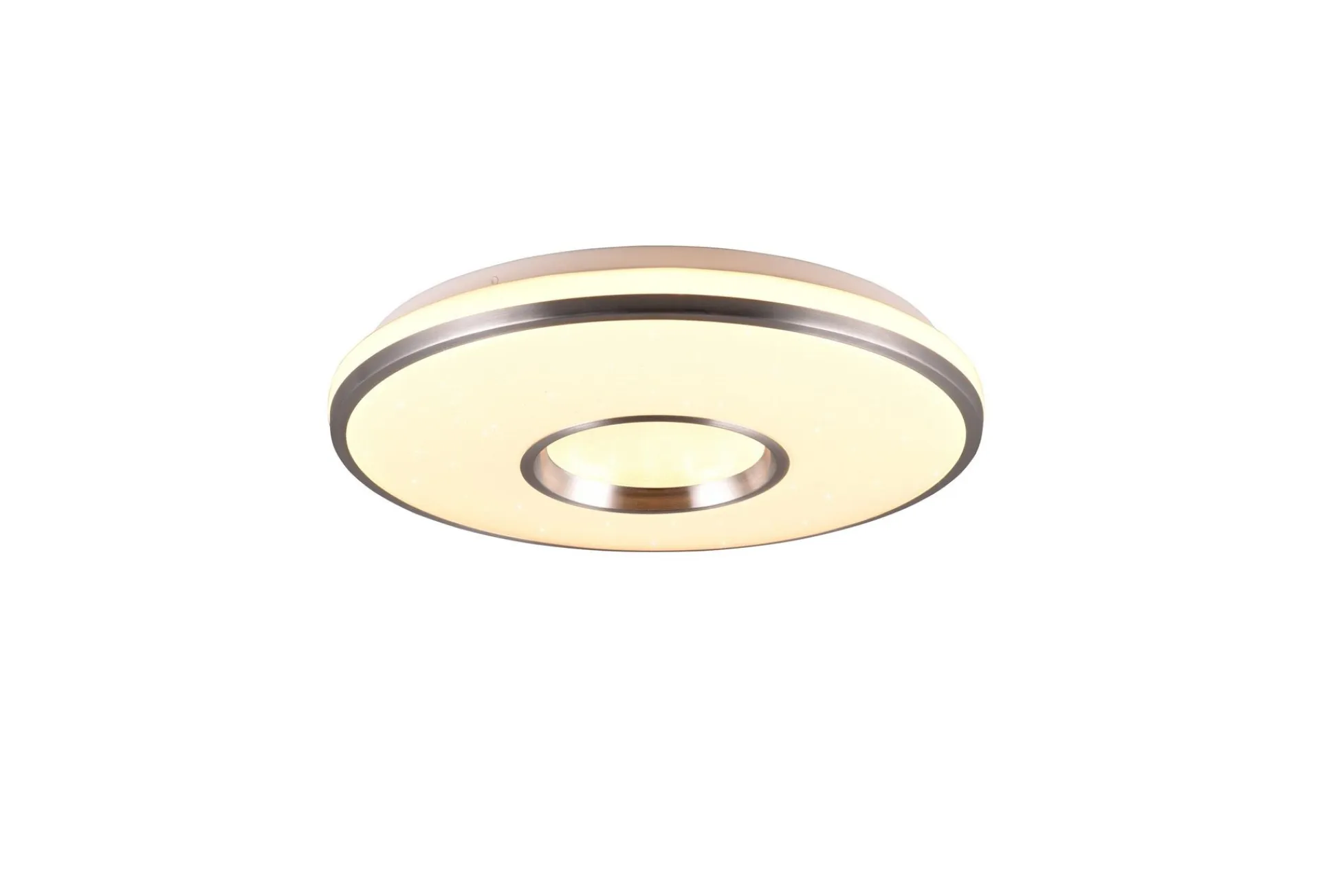 Trio Lighting Barnelampe-Realta LED Taklampe 39 cm RGBW Børstet Aluminium