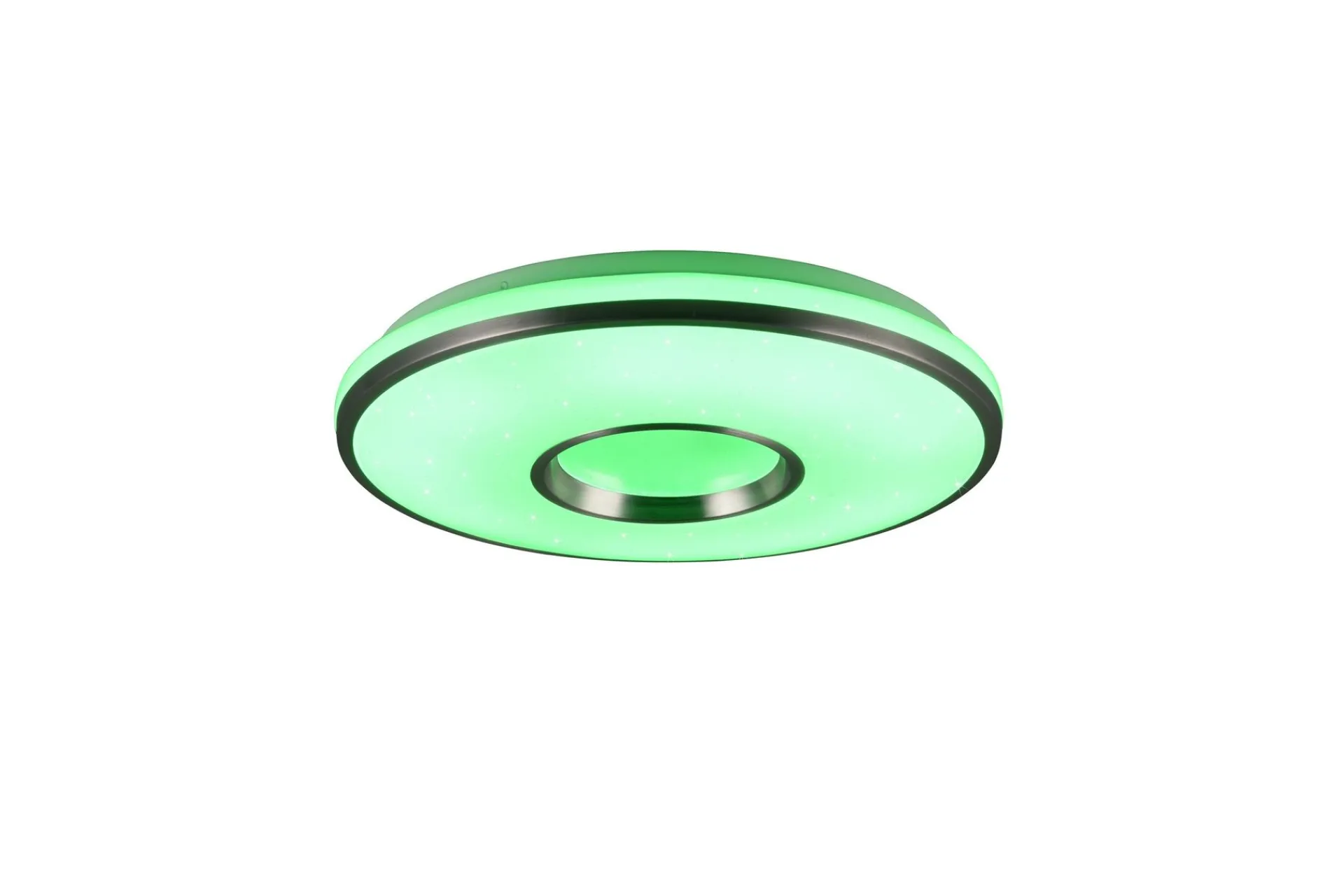 Trio Lighting Barnelampe-Realta LED Taklampe 39 cm RGBW Børstet Aluminium