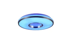 Trio Lighting Barnelampe-Realta LED Taklampe 39 cm RGBW Børstet Aluminium