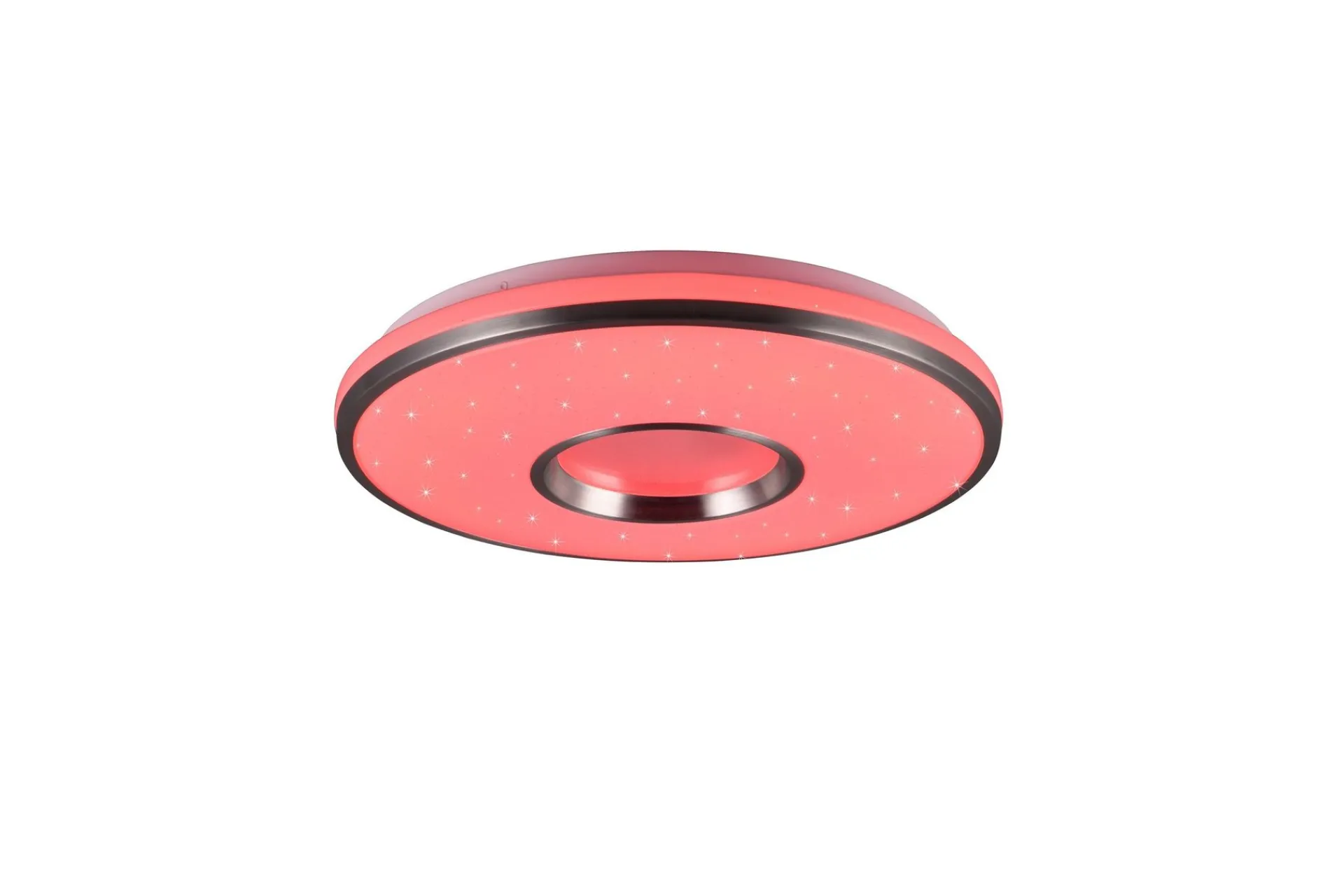 Trio Lighting Barnelampe-Realta LED Taklampe 39 cm RGBW Børstet Aluminium