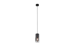 Trio Lighting Taklampe|Kjøkkenlampe-Robin taklampe E27 Matt svart