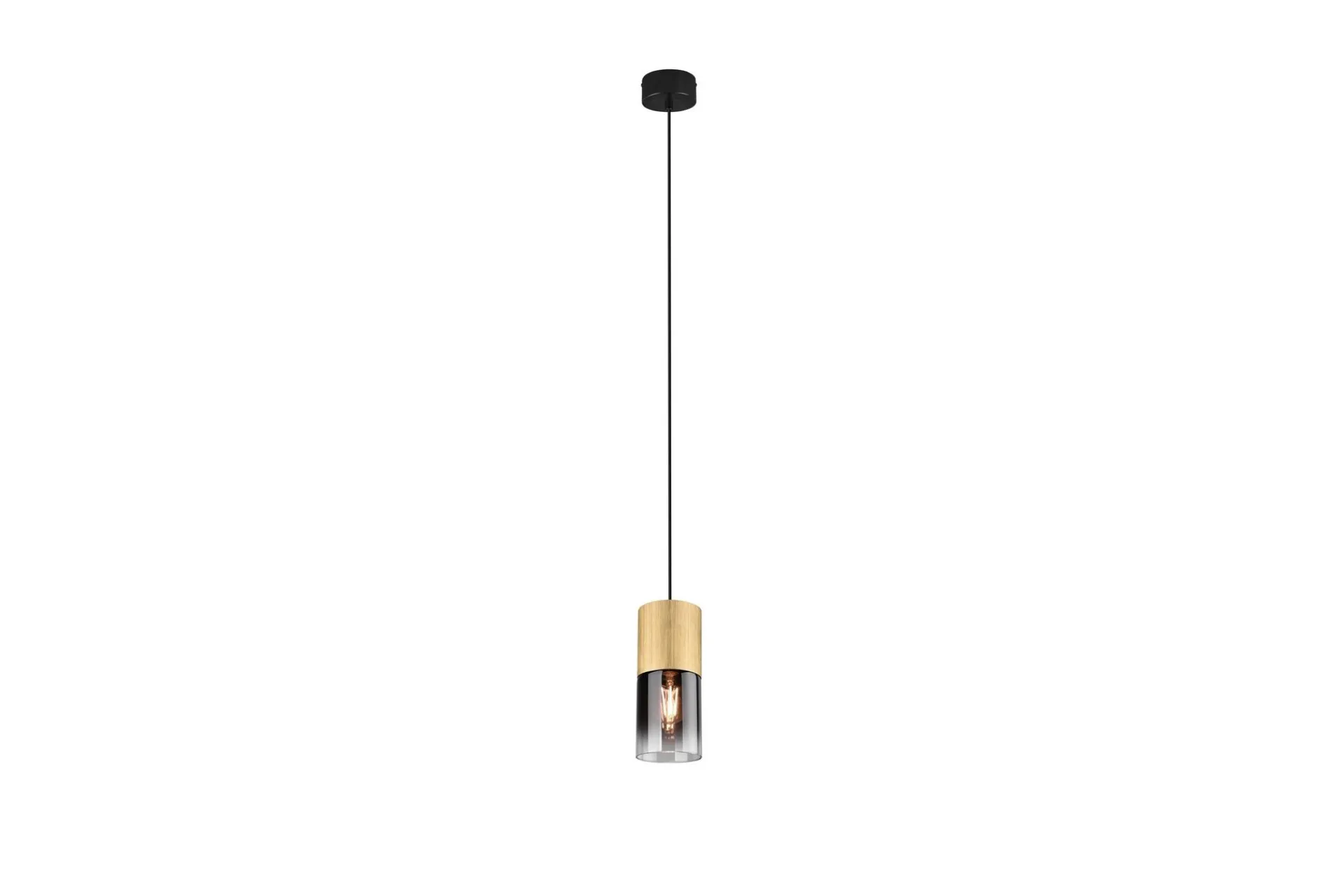 Trio Lighting Robin taklampe 1L E27 /røkfarget