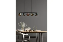 Trio Lighting Sheldon taklampe 5L E14 flerfarget