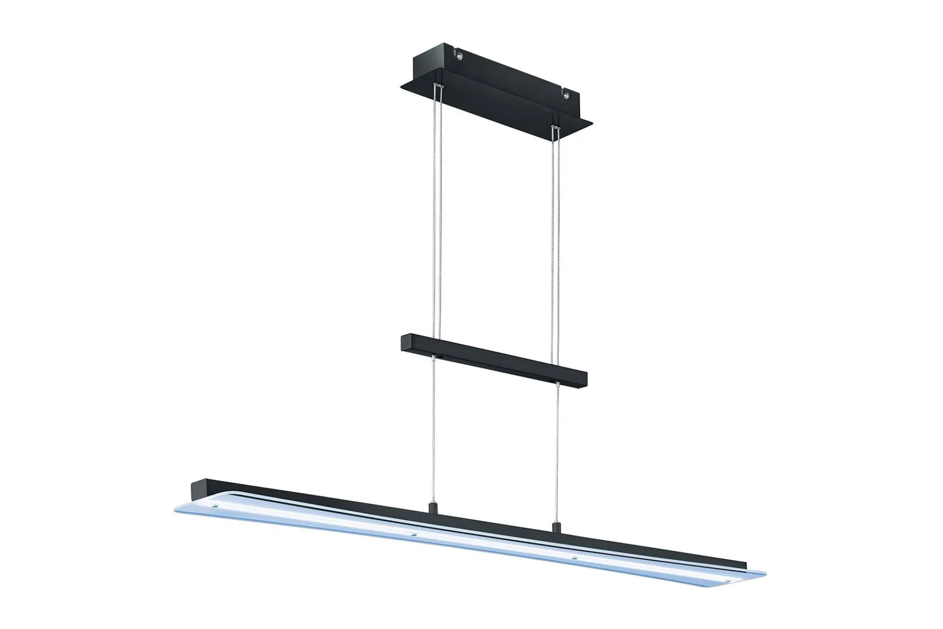 Trio Lighting Smash LED taklampe matt sort
